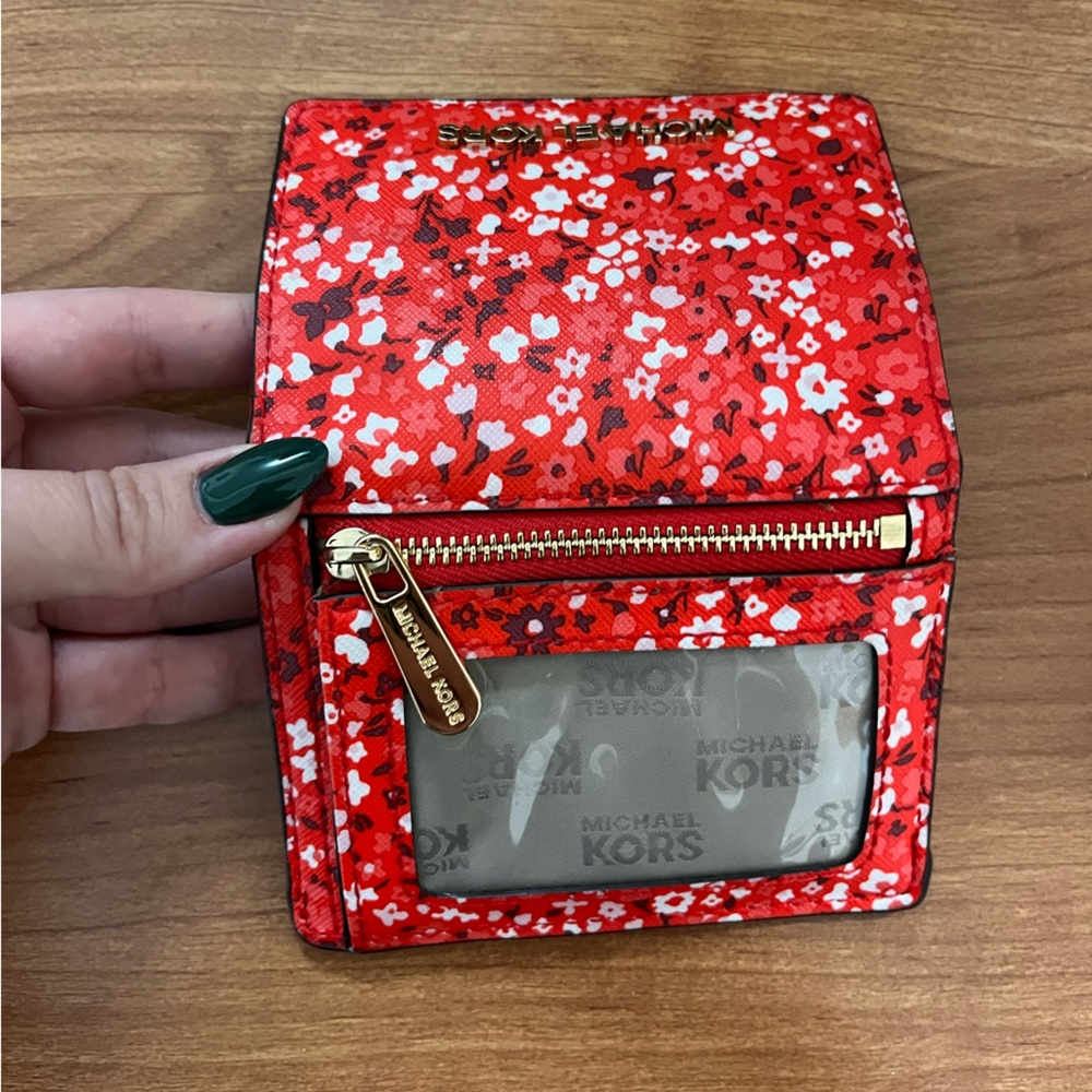 Floral MK wallet - Picture 4 of 5